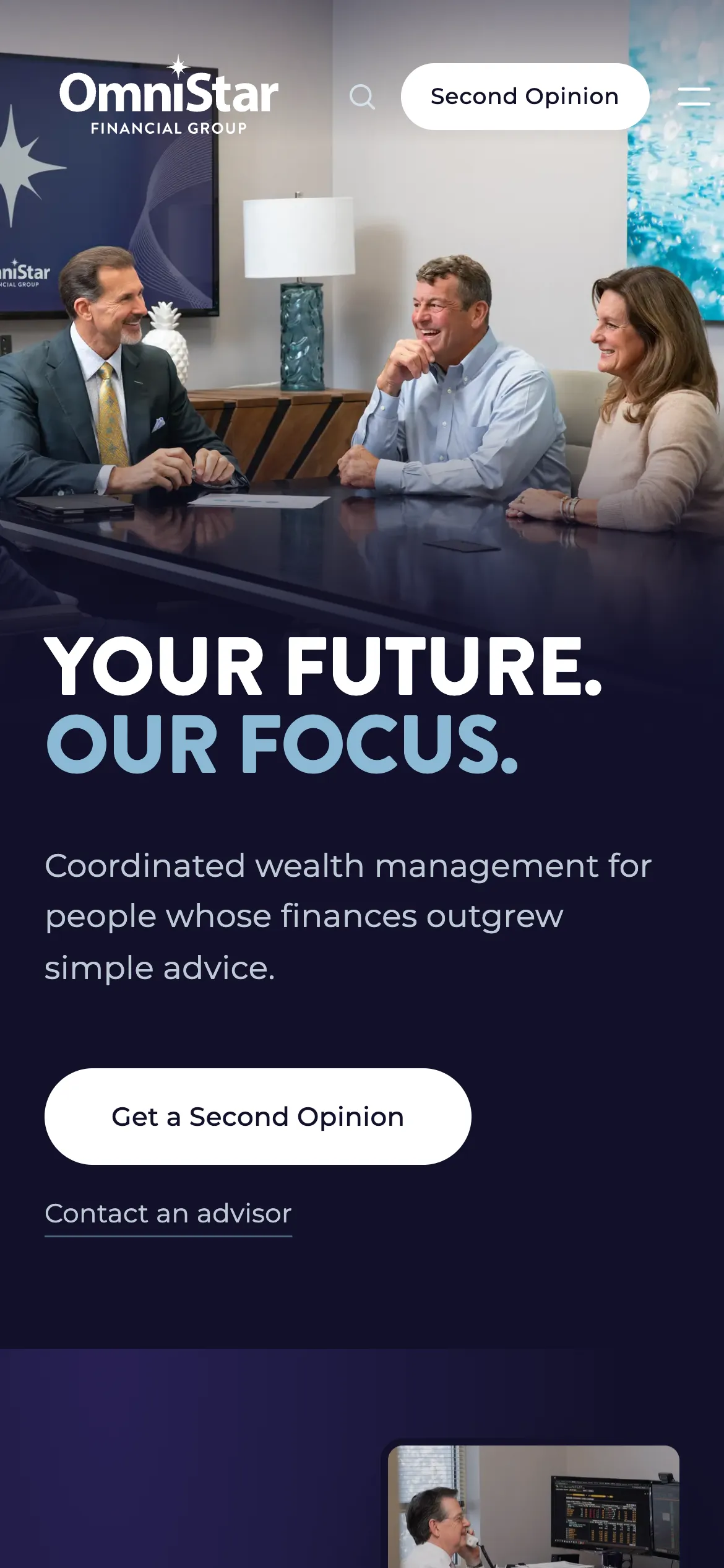 OmniStar Financial Group: The video hero, recut for phones.